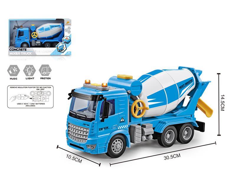 Friction Concrete Mixer With Lights And Music