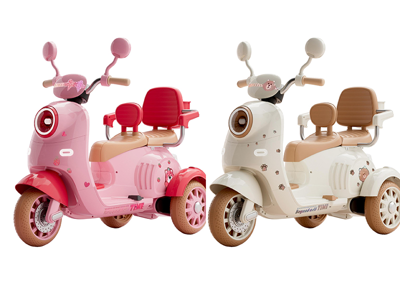 Children's Two-Seater Electric Motorcycle