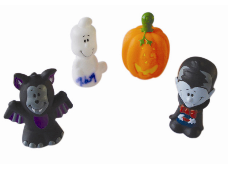 Hallowmas Monster Vinyl Finger Puppets
