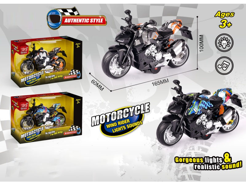 1:12 Graffiti, Lights, Sounds, Motorcycle