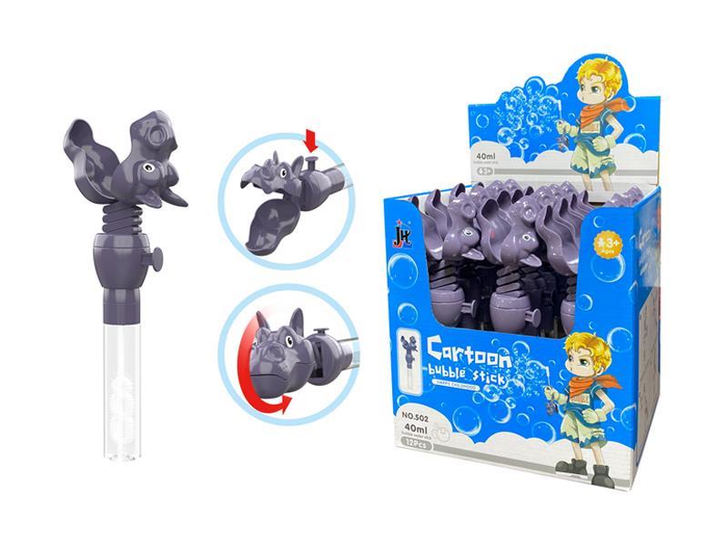 12PCS Hippo Bubble Stick