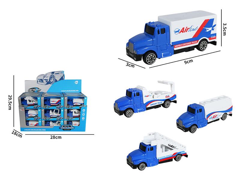 Alloy Free Wheel Cars 36pcs