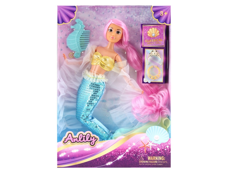 Anlili 11.5-Inch Solid Doll (Brown Skin)