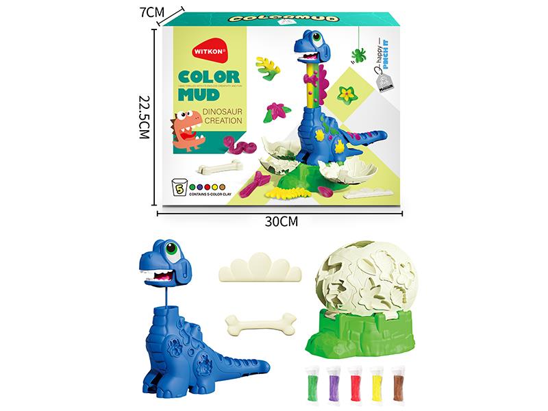 Color Clay Dinosaur Creation Toy