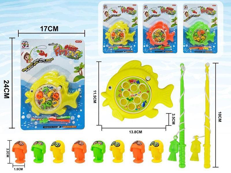 On-Chain Fishing (Mixed Colors Of Green, Yellow And Orange)