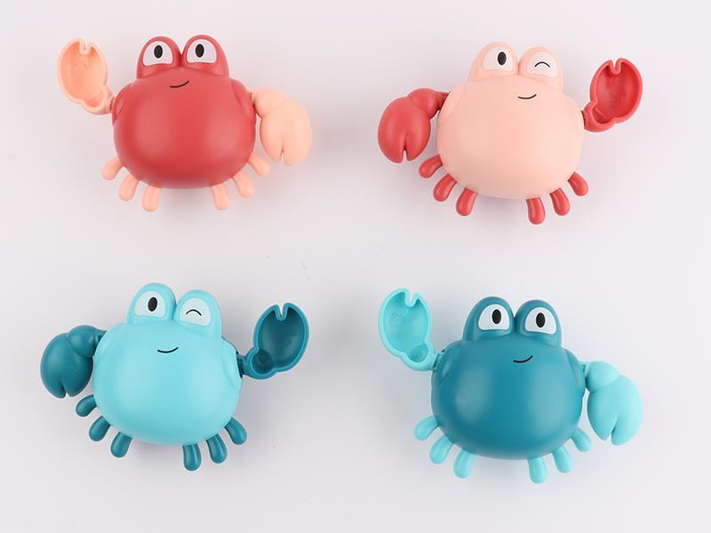 Wind Up Swimming Crab Baby Bath Toys