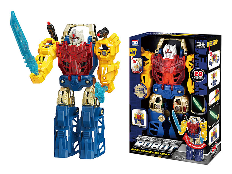 Transformable Robot(With 5 Small Robot)