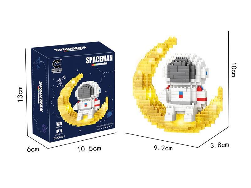 388PCS Space Moon Astronaut Building Blocks