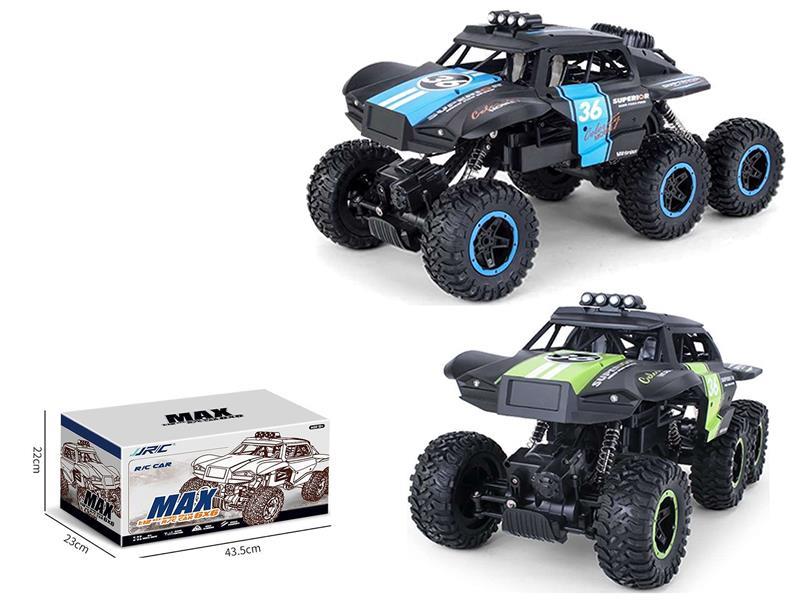 1:10 2.4G Remote Control Six-Wheeled Rock Crawler