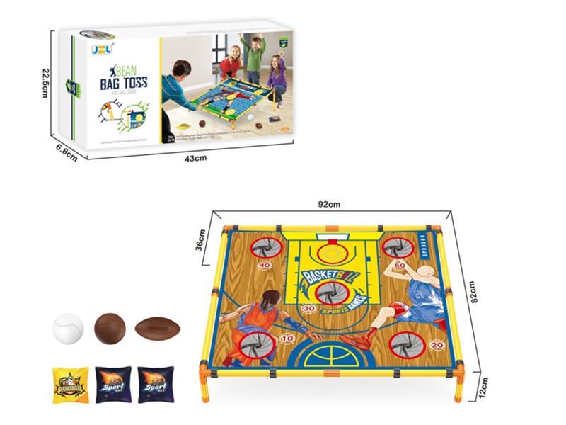 Bean Bag Toss And Ball Game