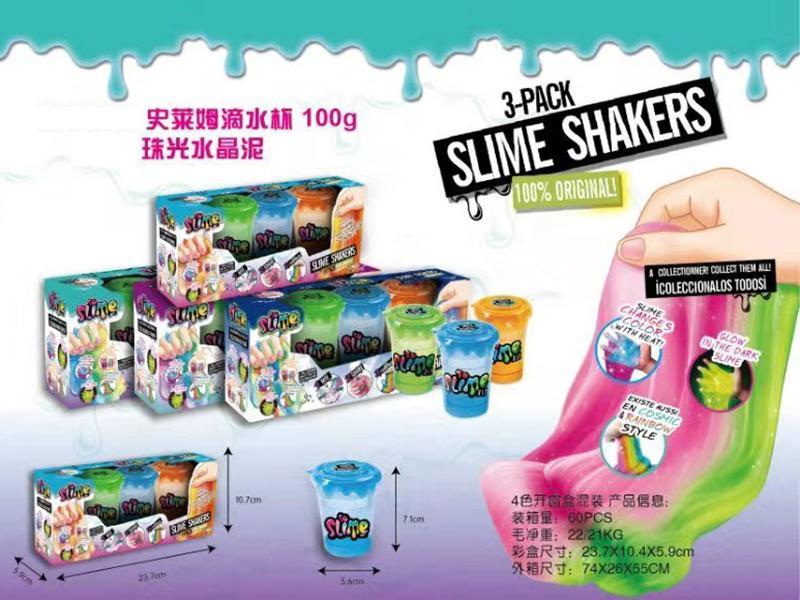 Slime Drip Cup 100g Crystal Clay