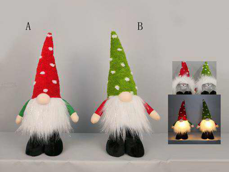 Standing And Lighting Gnome