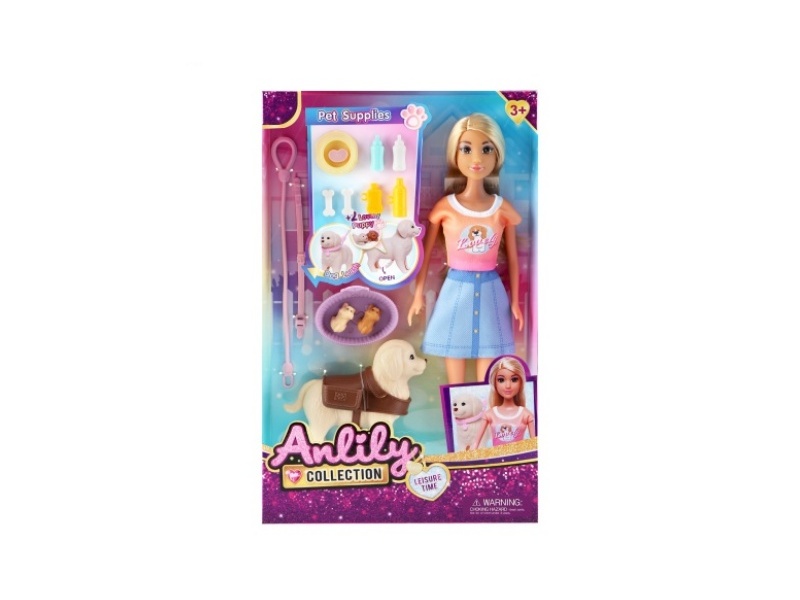 11.5-Inch Solid Doll (Brown Skin Color)