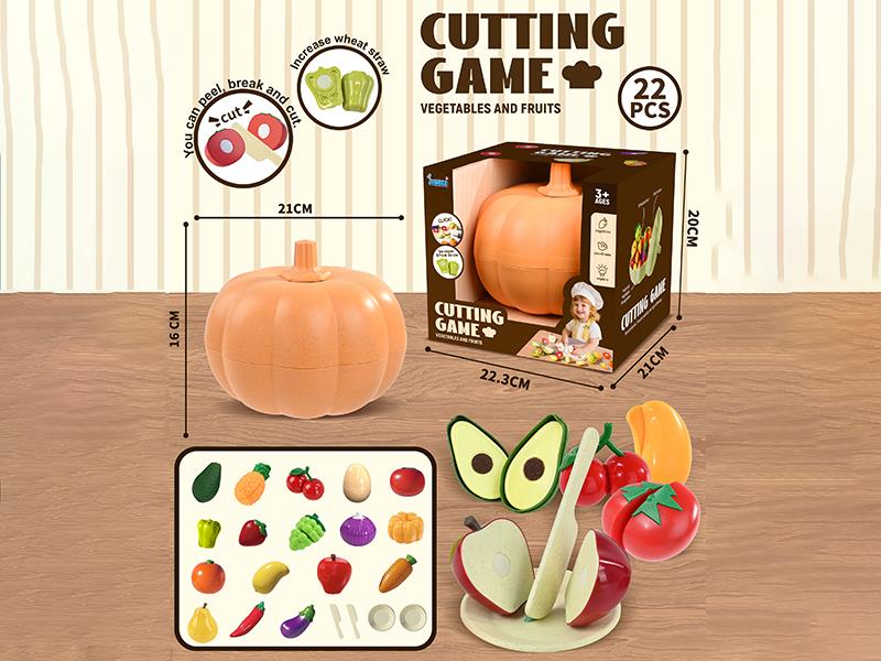 Cutting Fruit And Vegetable Set 22pcs