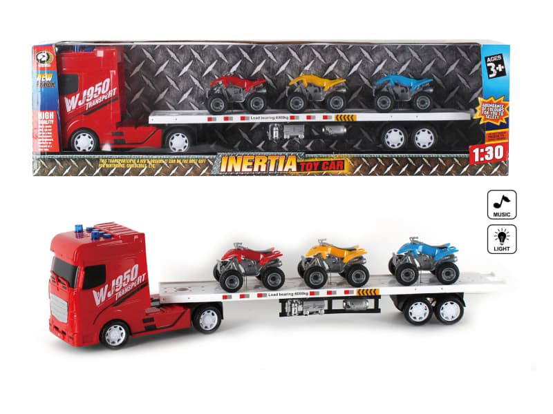 Friction Car With Lights And Music (Including Electricity)