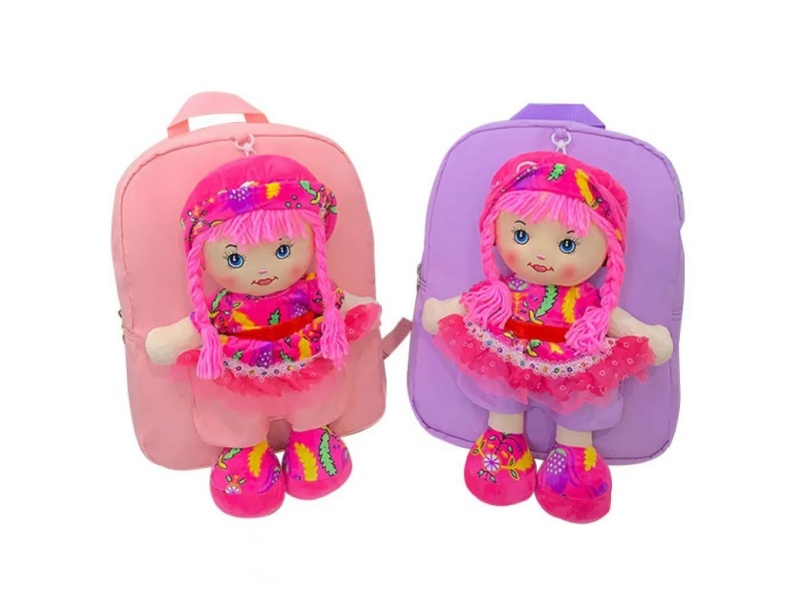 Children's Backpack With Doll