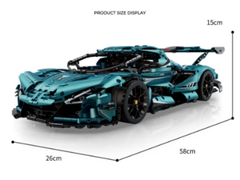 Building Blocks: 1:8 Apollo (Electroplated Limited Edition)3236 Pieces