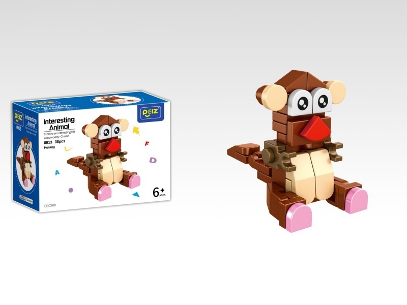 Monkey Blocks 38Pcs