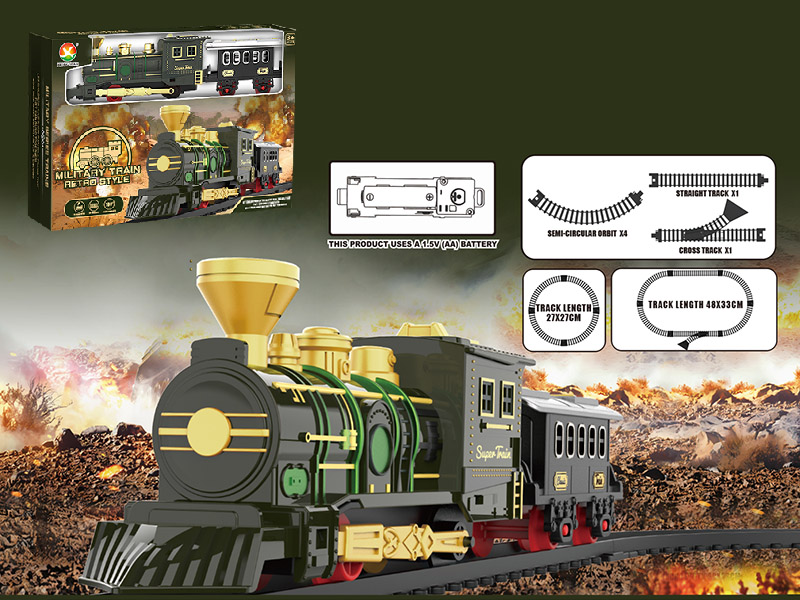 Classic Electric Rail Train