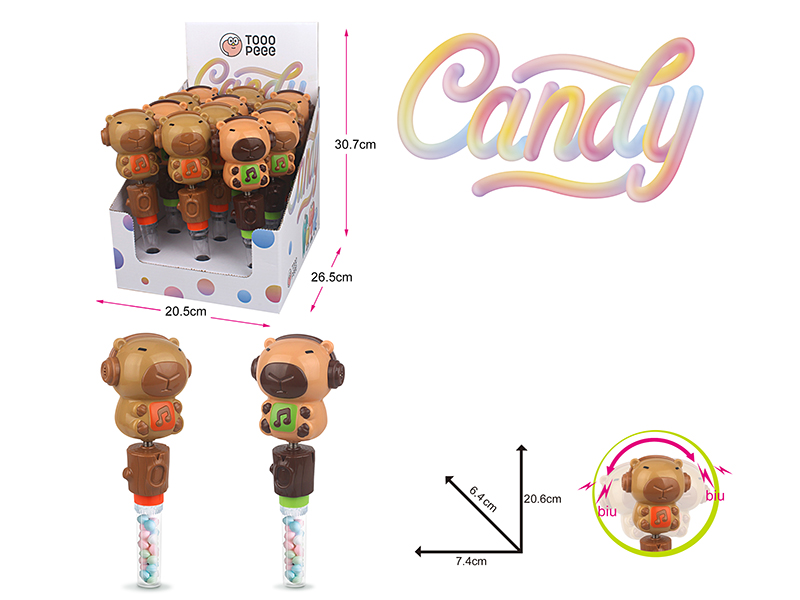Capybara Whistle Candy Toys 12pcs
