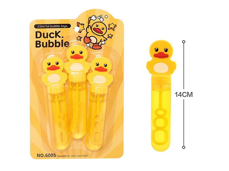 Yellow Duck Bubble Stick 3PCS