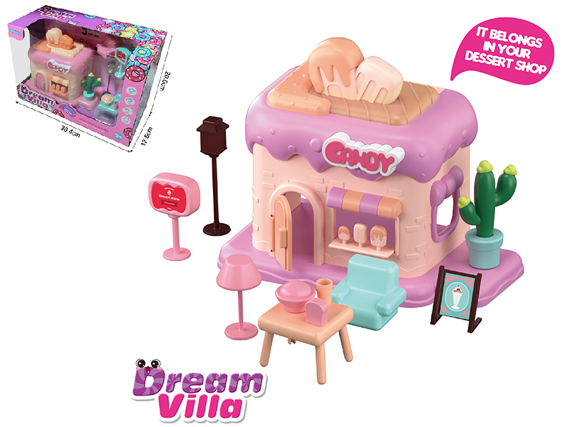Ice Cream House Pretend Play Toy