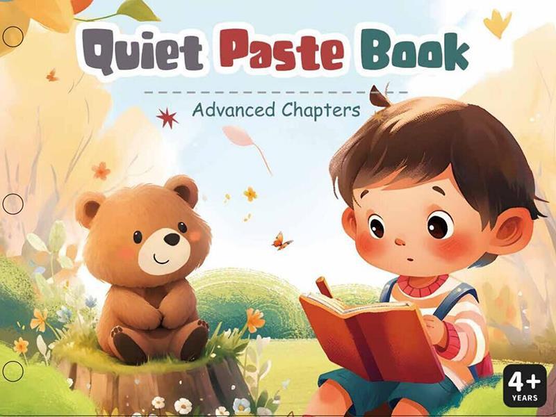 Hand-Torn Book Album 14+ Card 6 Velcro *3; Ring x3