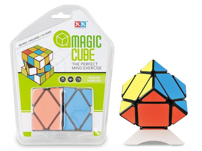 Oblique Turn Black Rubik's Cube