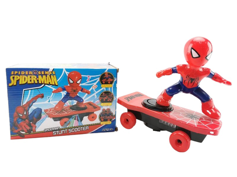 Electric Stunt Spider-Man Scooter