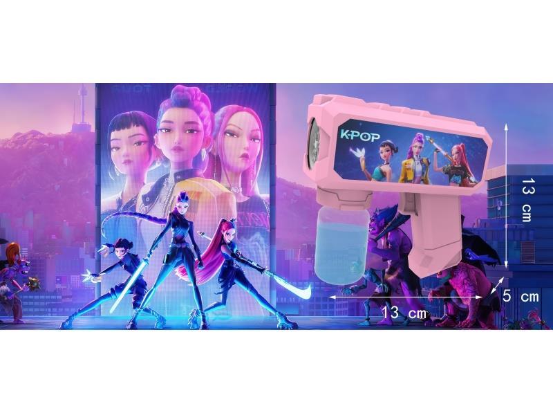 Multi-Hole Light Automatic Bubble Gun (K-Pop Witch Hunt Team)