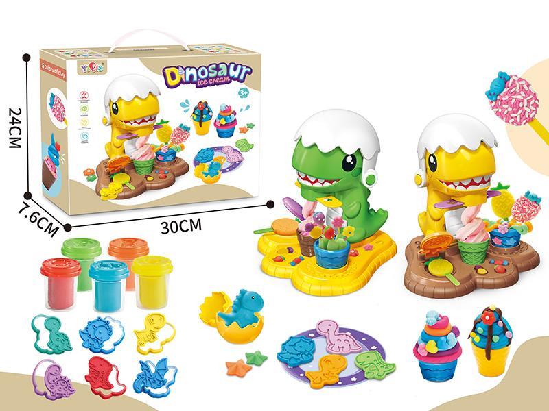 Dinosaur Ice Cream Clay Set