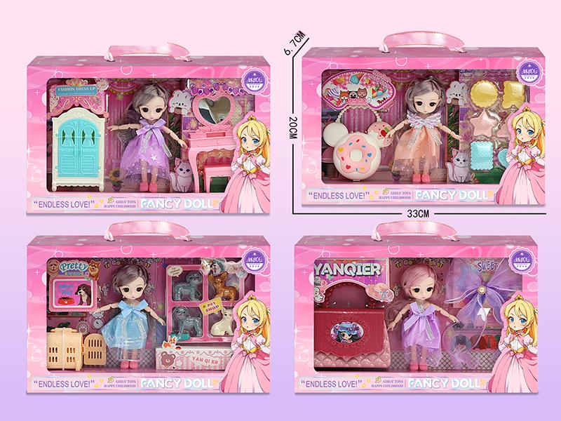 Fashion Doll Play House Toys