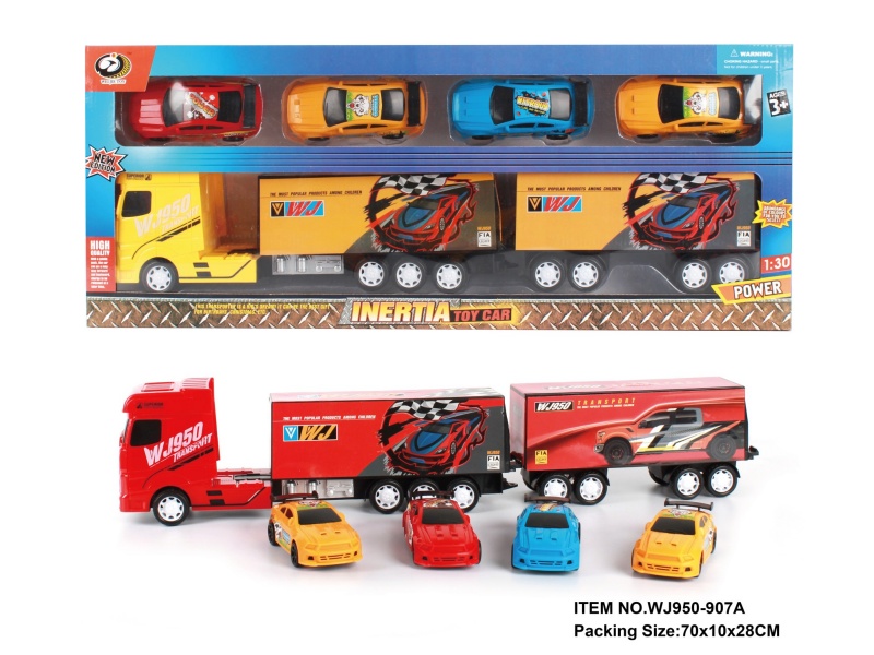 Friction Container Car