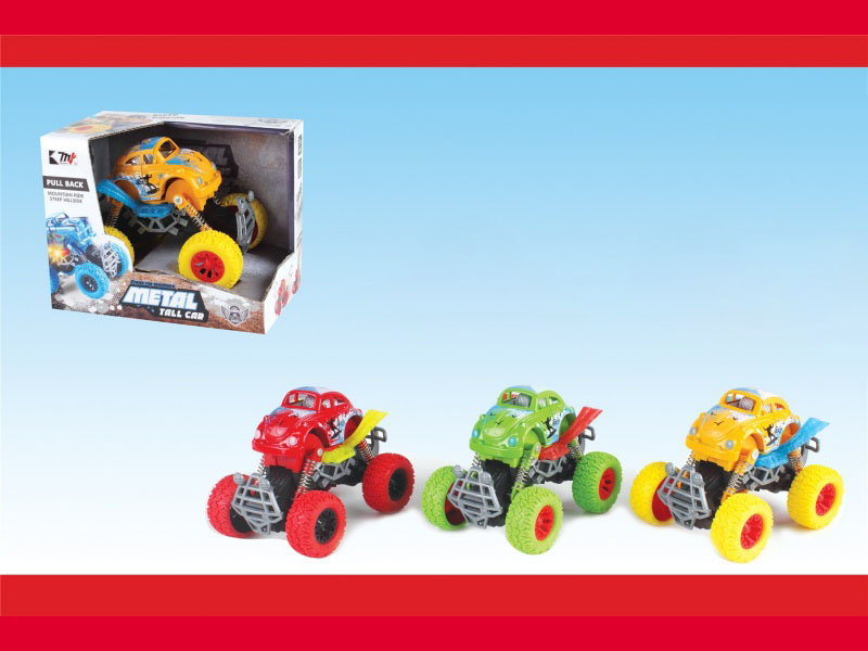 Dual-Inertia Alloy Off-Road Vehicle (With Lights And Sound)