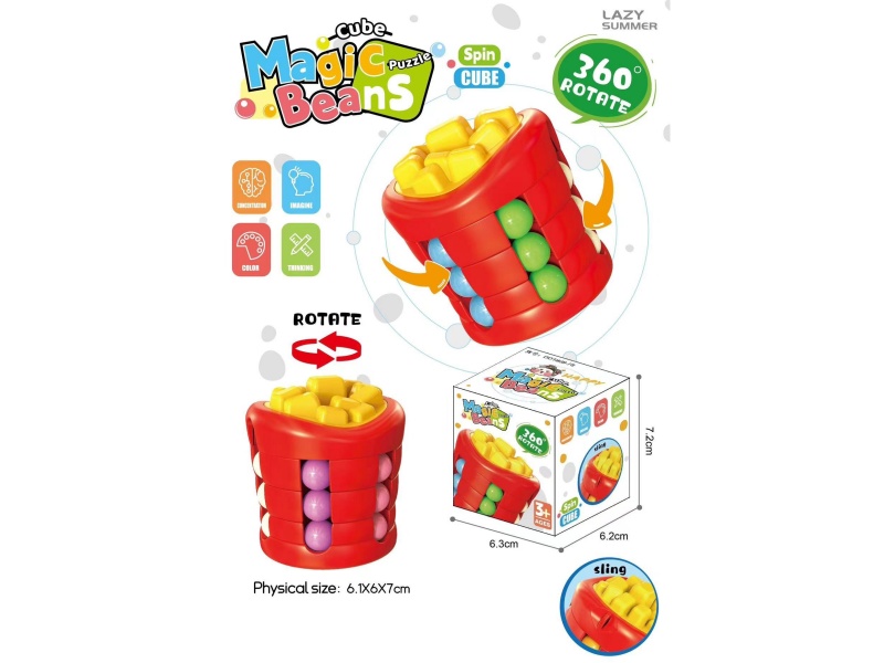 French Fries, Magic Beans, Rubik'S Cube