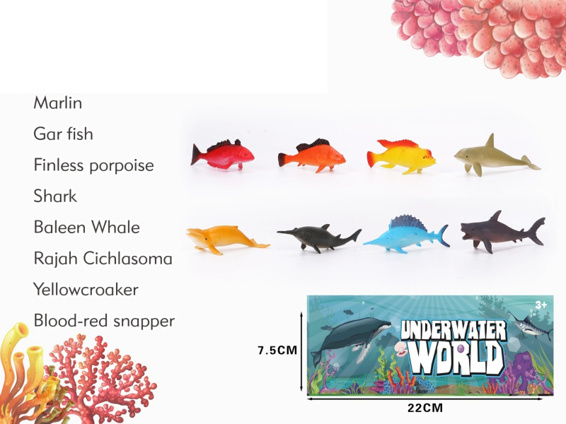 Marine Life (8Pcs)