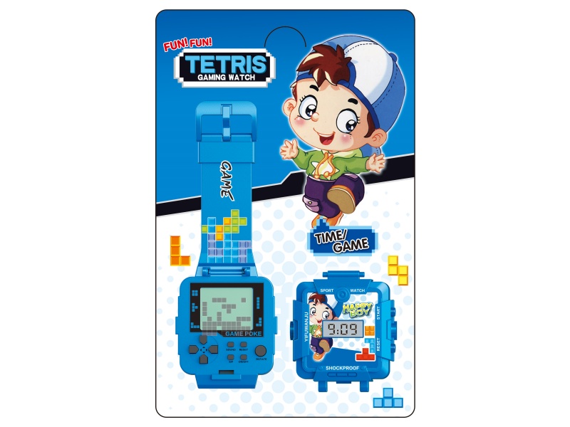 Boys  Tetris Game Electronic Watch