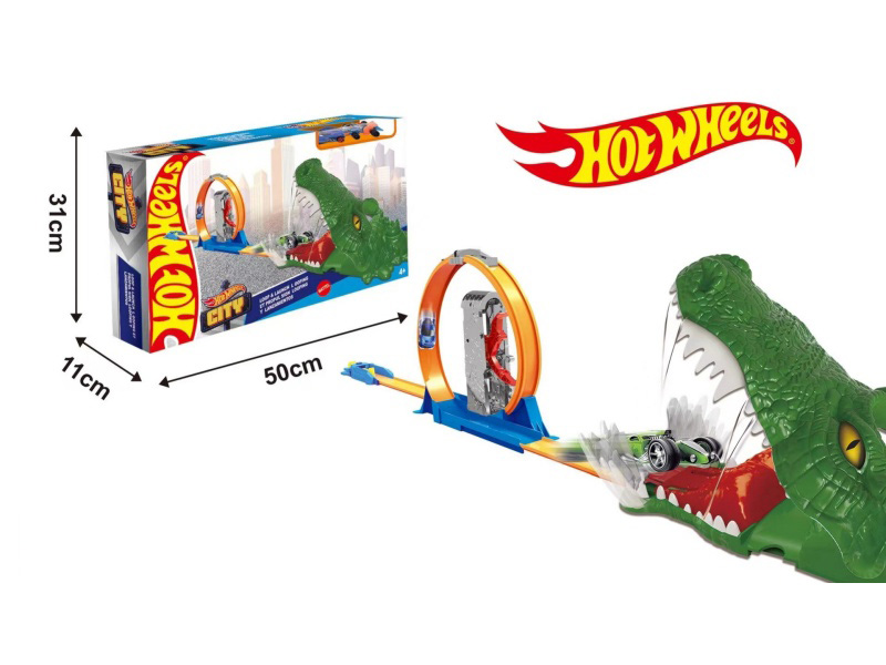 Hot Wheels Crocodile Track
