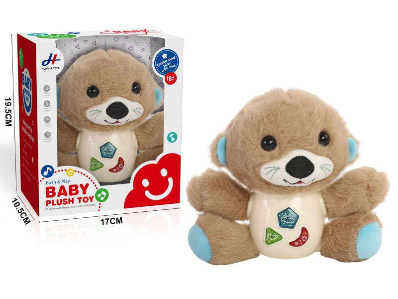 Sound, Light, Plush Otter