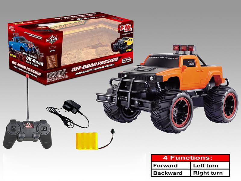 1:16 Big Wheels 4CH R/C Cross Country Car