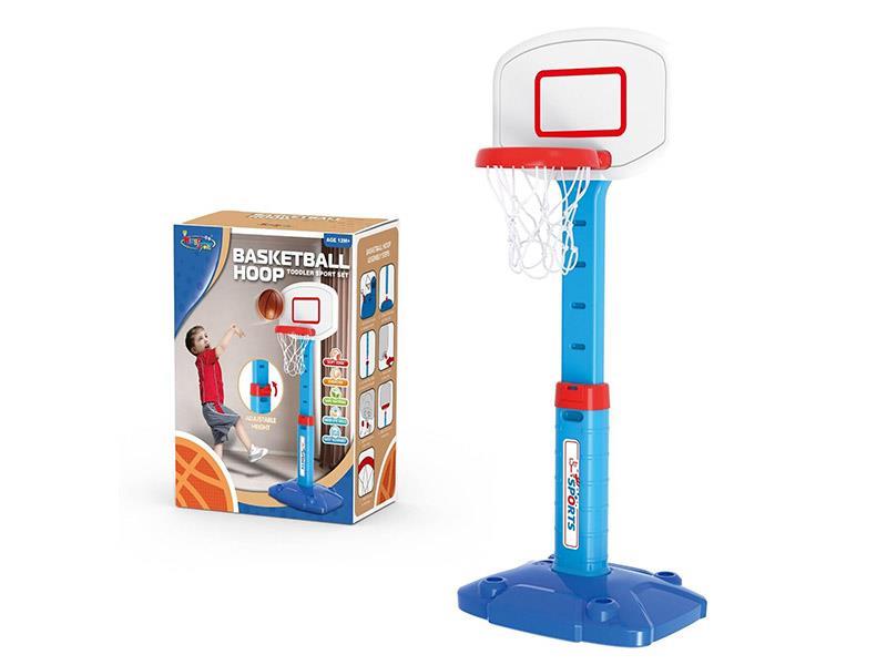 Basketball Stand With 14cm Ball, Pump