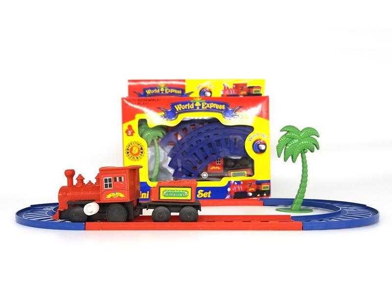 Wind Up Rail Train