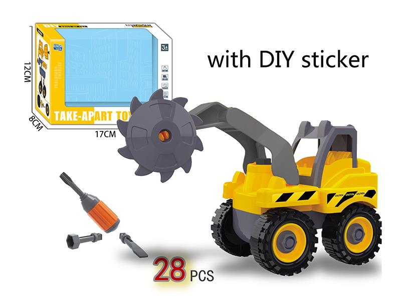 DIY Assembly Engineering Truck Series