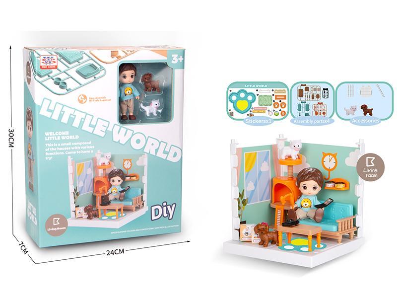 Xiao Ming's World Assembles Toy