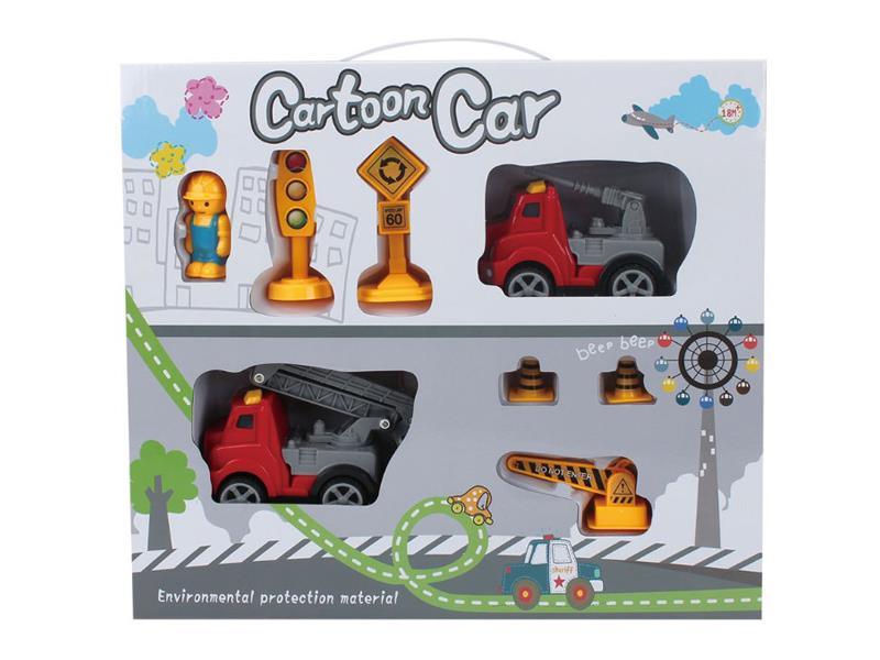 Friction Cartoon Set