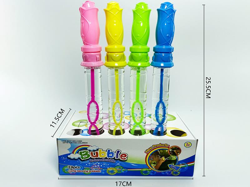 Rose Bubble Sticks 24pcs