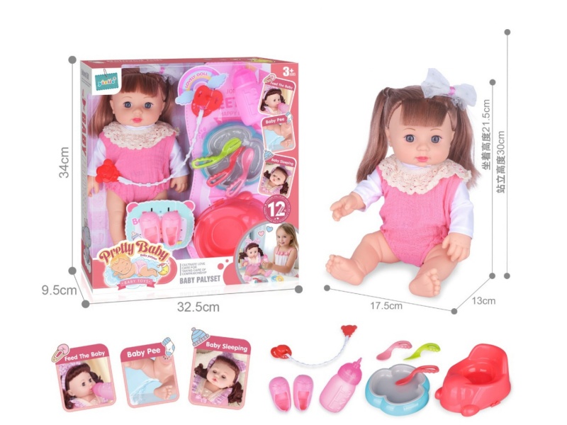 14-Inch Hollow Doll With 12-Tone Ic