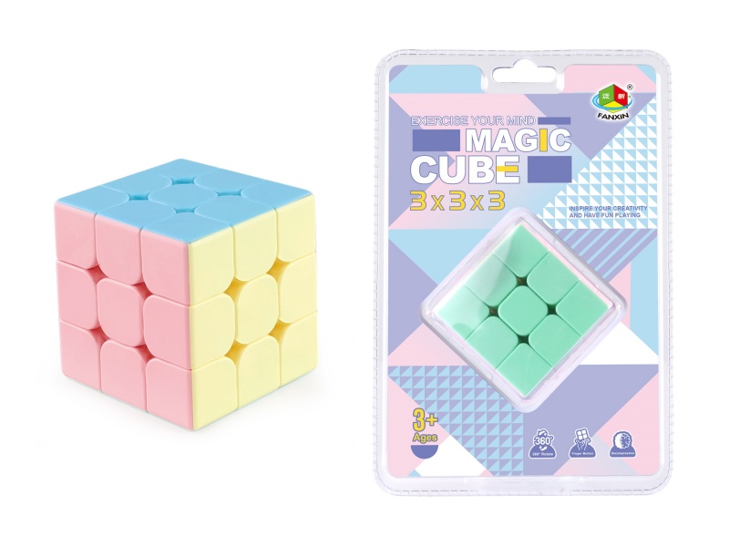 3×3×3 Macaron Color Rubik's Cube