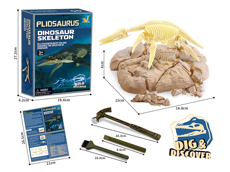 Pliosaurus Skeleton Archaeological Dig Set