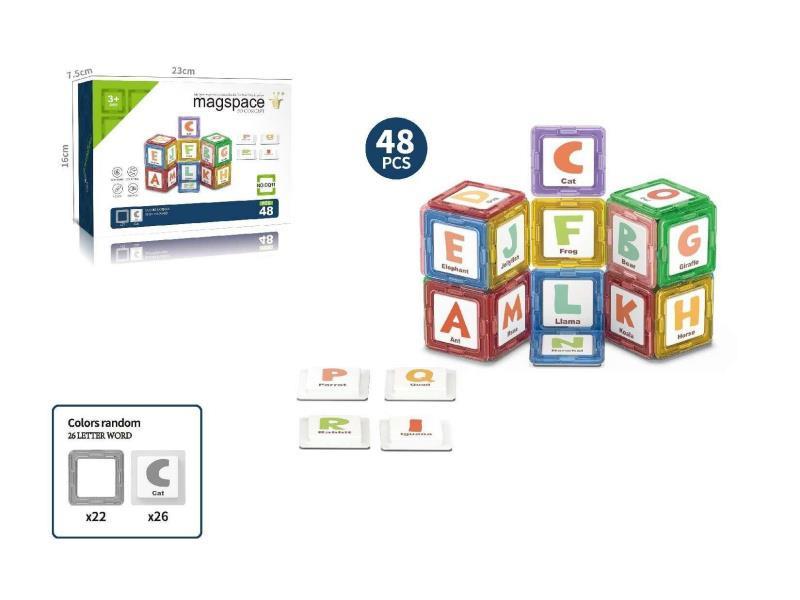 Strong Magnetic 6.5cm Transparent Magnetic Sheet 48PCS